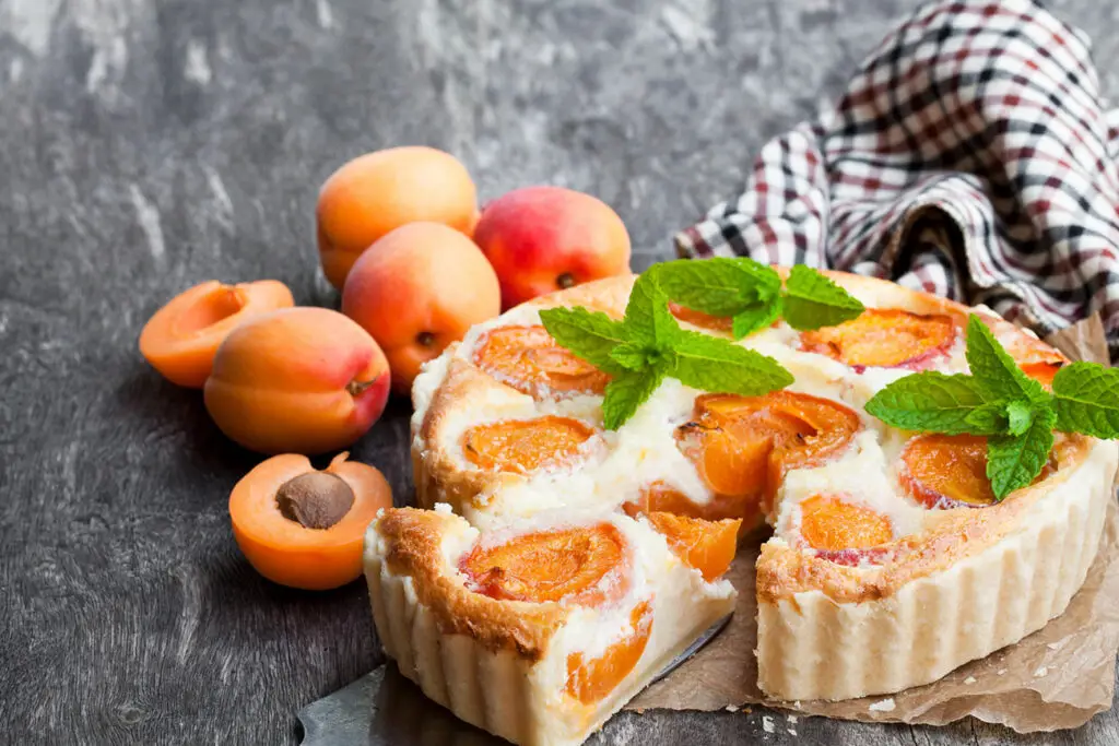 Gâteau à l'abricot et au Fromage