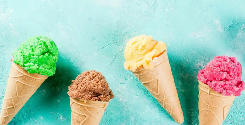 Glace aux 4 Saveurs sans Sucre