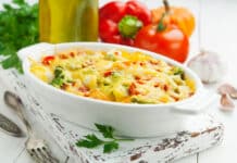 Gratin de Pâtes aux Légumes