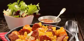 Gratin de Pâtes au Chorizo