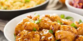 Morceaux de poulet à la sauce soja et au miel