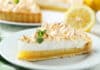Tarte au citron meringuée allégée en sucre
