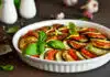Tian de légumes et mozzarella