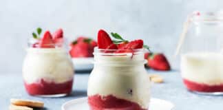 Tiramisu au Coulis de Fraise