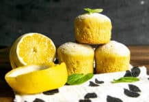 muffins allégées au goût citron