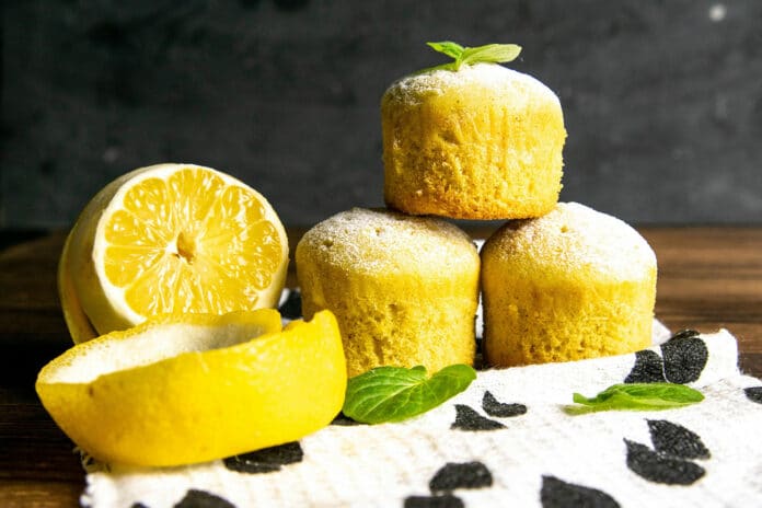 muffins allégées au goût citron
