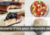 3 desserts d'été