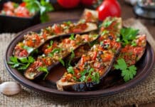 Aubergines Farcies