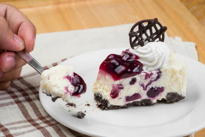 Cheesecake au yaourt et fraises