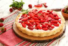 Tarte aux Fraises et Yaourt