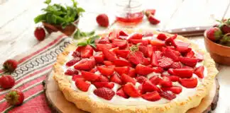 Tarte aux Fraises et Yaourt