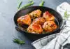 cuisses de poulet au romarin et aux champignons