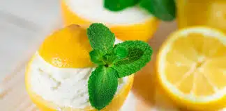 glace au citron