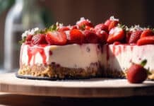 Cheesecake aux Fraises