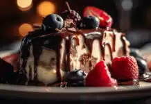 Gâteau Glacé Vanille Chocolat
