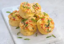 Muffins aux oeufs et Jambon