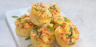 Muffins aux oeufs et Jambon