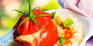 Tomates Farcies au Riz et Chèvre Frais