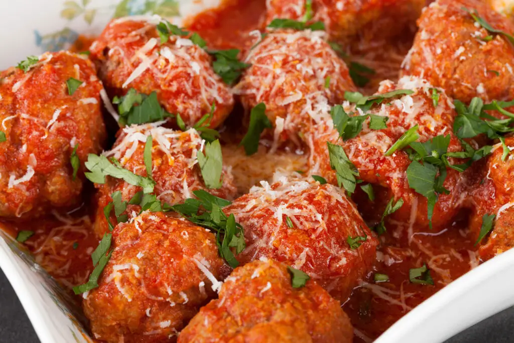 Boulettes de viande au cheddar