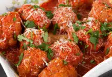 Boulettes de viande au cheddar