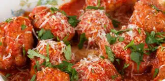 Boulettes de viande au cheddar