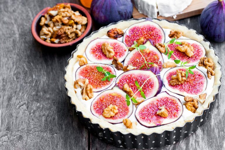 Gâteau aux Figues et Fromage