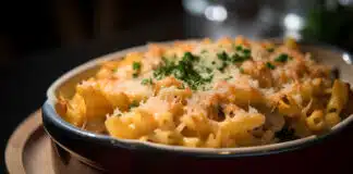 Gratin de Pâtes au Poulet