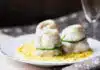 Rouleaux de filet de poisson blanc farci aux herbes