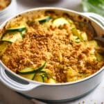crumble courgettes
