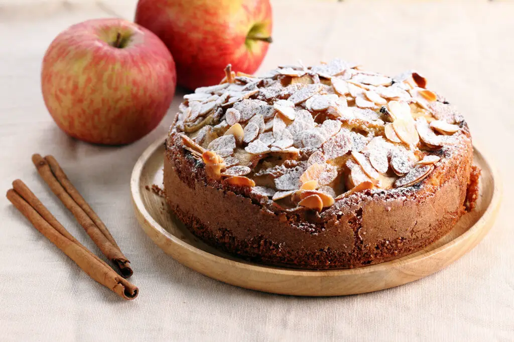 gâteau aux pommes et fromage blanc