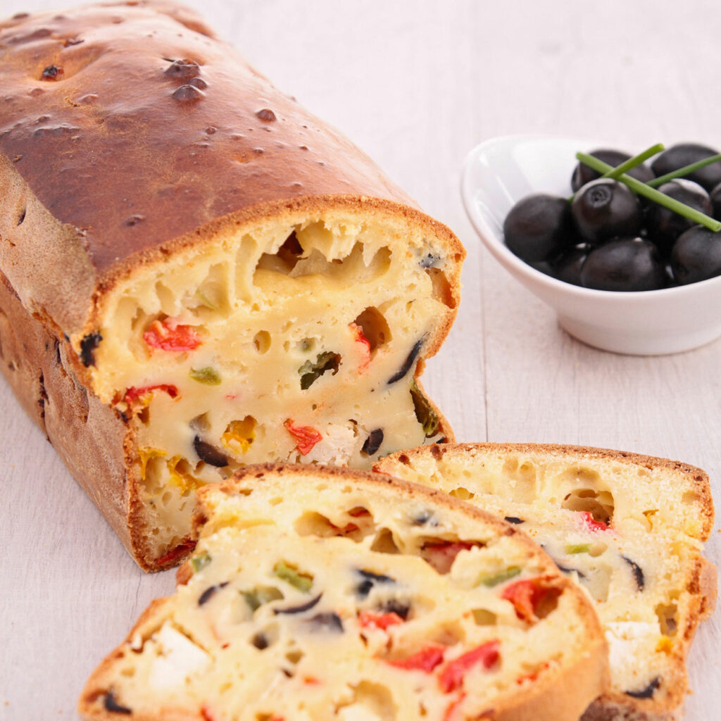 Cake au Thon et Olive