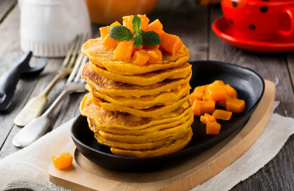 Pancakes au potiron