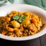 Curry de Lentilles et Patate Douce