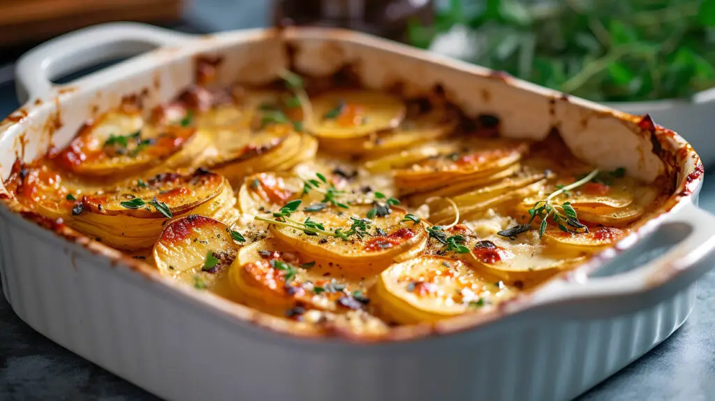 Gratin de butternut et pomme de terre