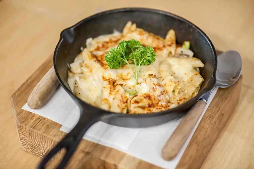 Gratin de Coquillettes
