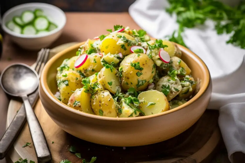 Salade de Pomme de Terre au Thon