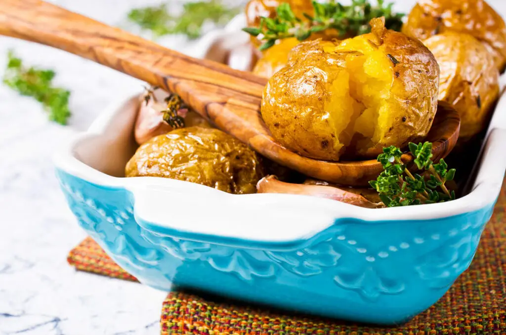 pommes de terre aux herbes aromatiques