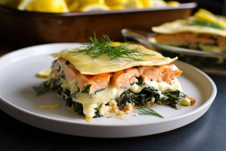 Lasagnes Saumon-Épinards
