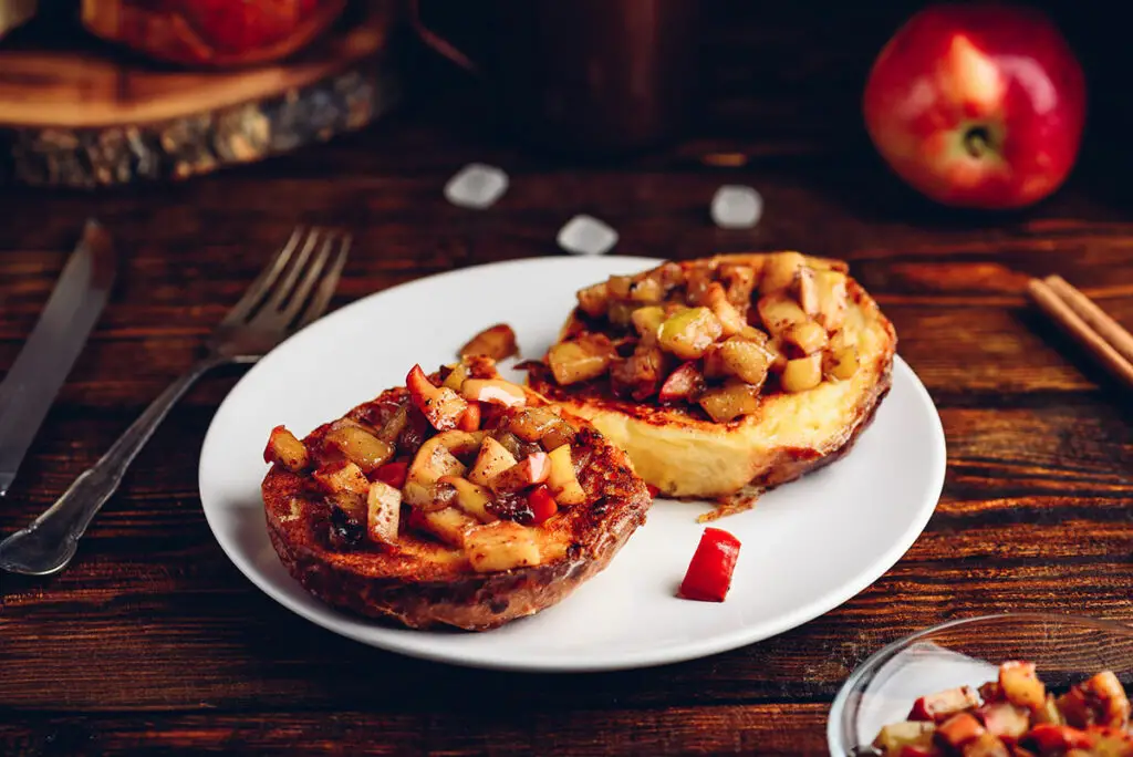 pain perdu aux Pommes