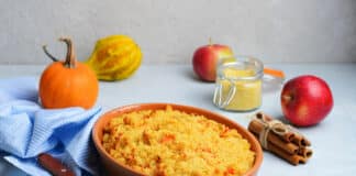 Crumble Courge-Pomme-Cannelle