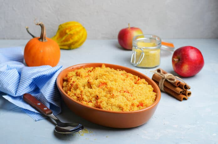 Crumble Courge-Pomme-Cannelle
