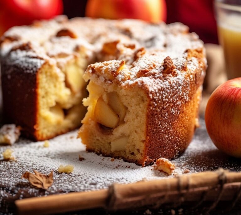 Cake au Cœur de Pommes