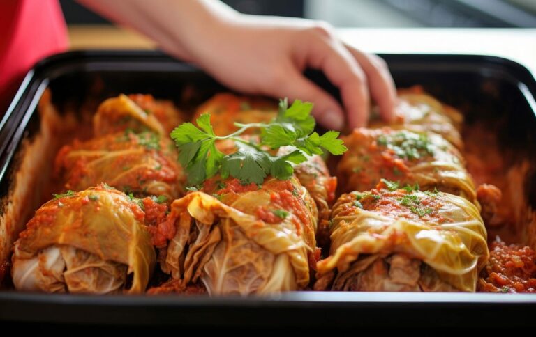 Rouleaux de Chou Farcis