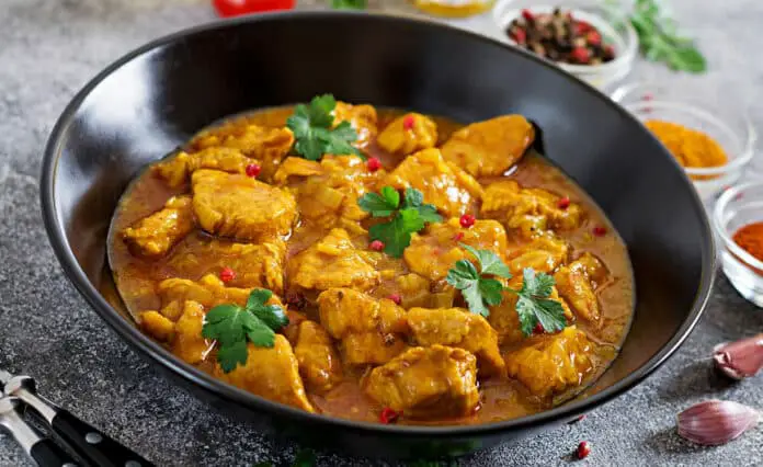 curry de poulet Thaï