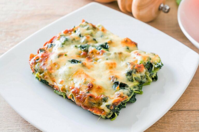 Lasagne Aux Épinards Chèvre