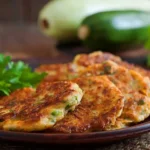 Galettes Courgettes Fromage chèvre