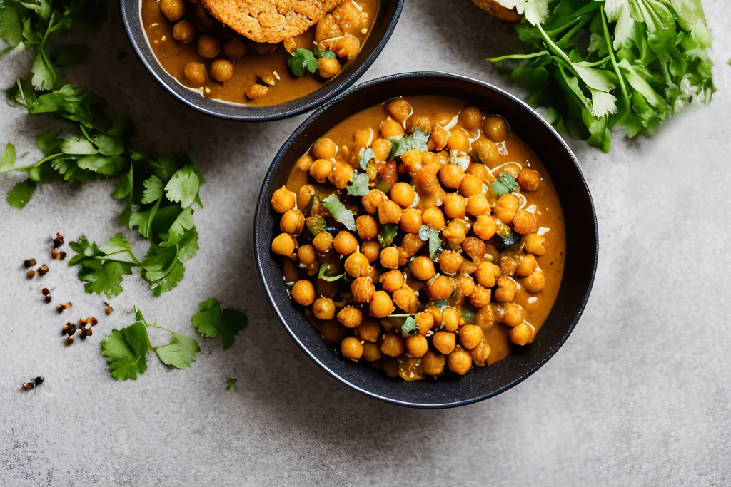 Jeudi — Curry de pois chiches végétarien