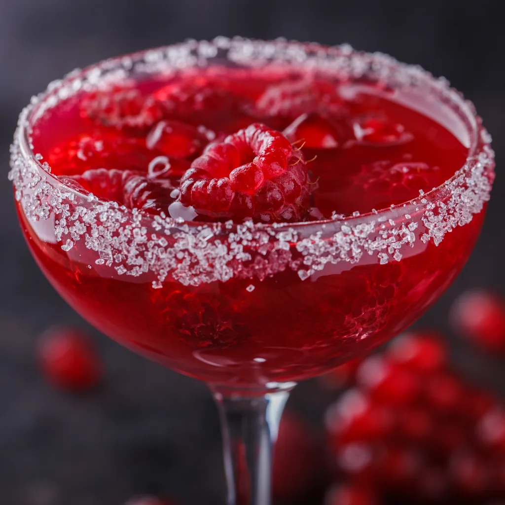 Margarita aux framboises