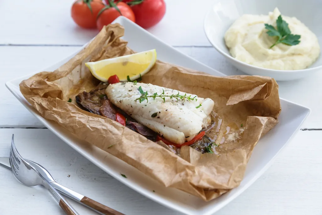 Dimanche — Poisson en papillote avec légumes