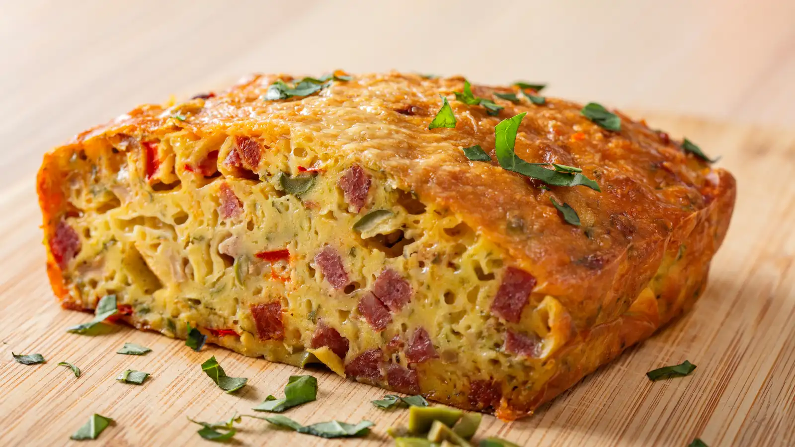 Cake au chorizo et poivron : le cake salé moelleux de l&rsquo;apéro